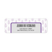 Kerstboom personaliseren etiket (Voorkant)