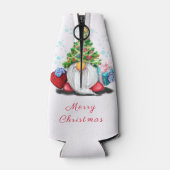 Kerstboom Pet Gnome met Gift Bottle Cooler (Achterkant)