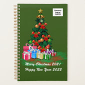Kerstboom Planner (groen) (Voorkant)