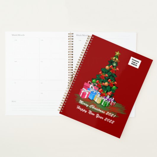 Kerstboom Planner (rood) (Display)
