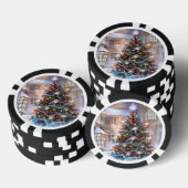 kerstboom poker chips (Opstapeling)