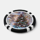 kerstboom poker chips (Enkel)