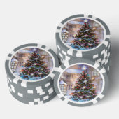 kerstboom pokerchips (Opstapeling)
