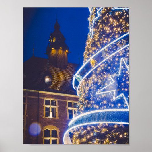 Kerstboom Poster (Voorkant)