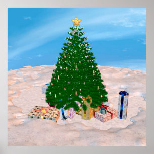 Kerstboom Poster
