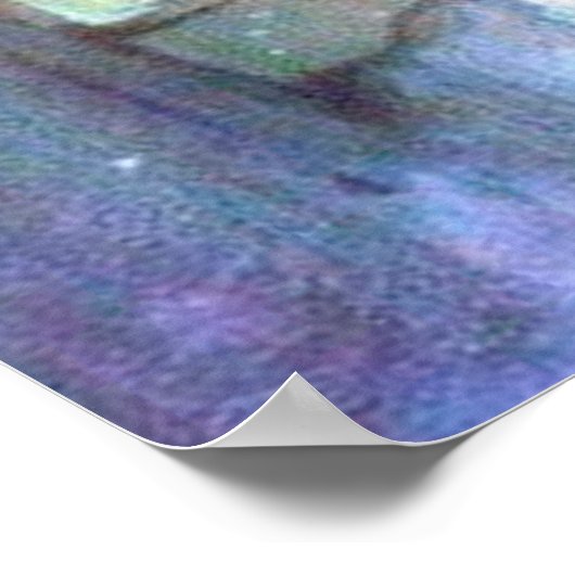 kerstboom poster (Hoek)