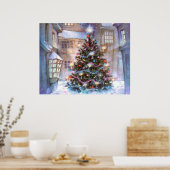 kerstboom poster (Keuken)