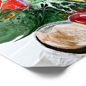 Kerstboom Poster Wall Art (Hoek)