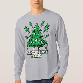 Kerstboom Power Festive T-shirt