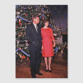 Kerstboom President John Kennedy & Jacqueline (Voorkant)
