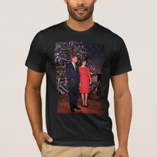 Kerstboom President John Kennedy & Jacqueline T-shirt