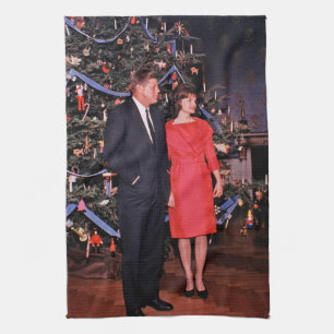 Kerstboom President John Kennedy & Jacqueline Theedoek