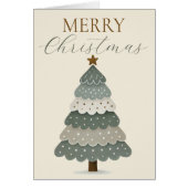 Kerstboom Prettig Kerstfeest (Voorkant)