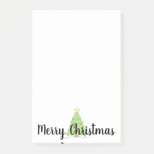 Kerstboom Prettig Kerstfeest Post-it® Notes