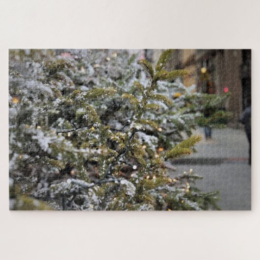 kerstboom Puzzle Legpuzzel (Horizontaal)
