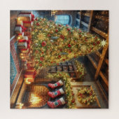 kerstboom Puzzle Legpuzzel (Horizontaal)