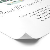 Kerstboom - raad de zoete puinhoop poster (Hoek)