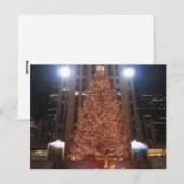 Kerstboom, Rockefeller Center Feestdagenkaart (Voorkant / Achterkant)