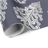 Kerstboom, rondgeknipt cadeaupapier (Rol Hoek)