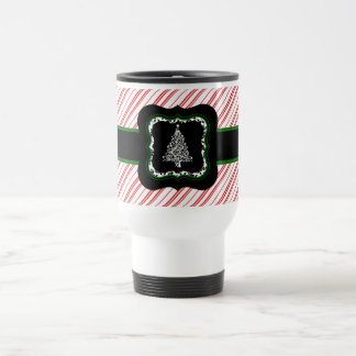 Kerstboom Rood Strivel Travel Mug Reisbeker
