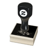 kerstboom 	rubberstempel (Stempel)