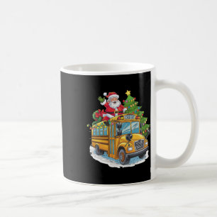 Kerstboom Schoolbus Chauffeur Kostuum Volwassenen Koffiemok