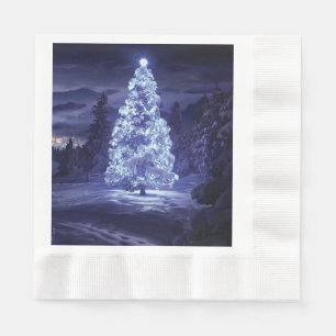 kerstboom servet