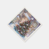 kerstboom servetten (Hoek)