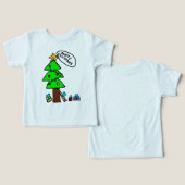 kerstboom shirt (Ontwerp Voorkant & Achterkant)