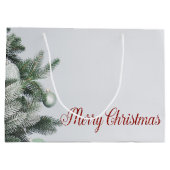 Kerstboom, sieraden, pretkerst groot cadeauzakje (Achterkant)