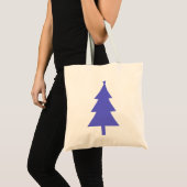 kerstboom Silhouette 4 Tote Bag (Voorkant (product))