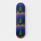 kerstboom skateboard (Voorkant)