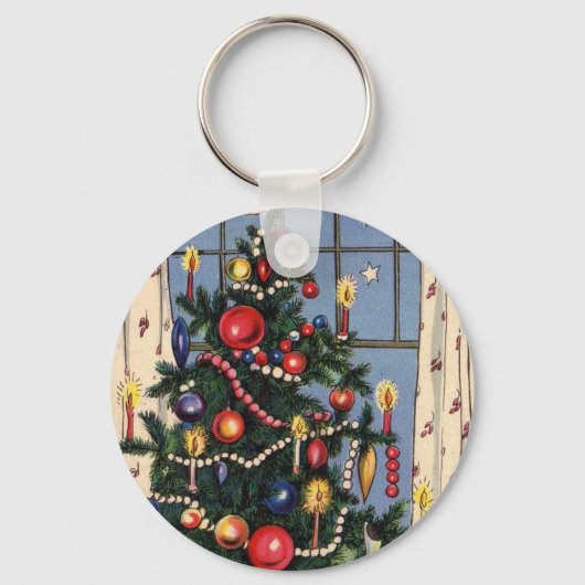 Kerstboom Sleutelhanger (Voorkant)