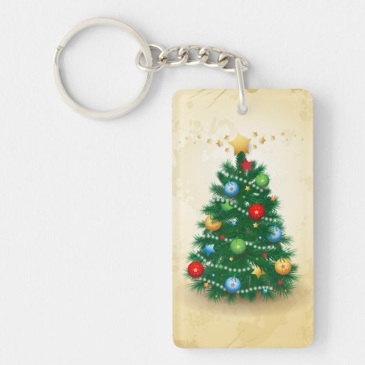 Kerstboom, sleutelhanger (Voorkant)