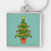 kerstboom sleutelhanger (Voorkant)