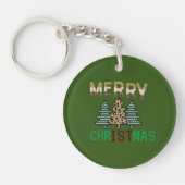 kerstboom sleutelhanger (Voorkant)