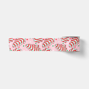 Kerstboom Snack Cake Satijnen Lint