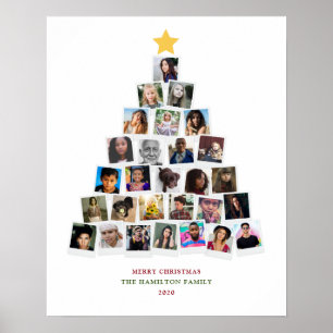 Kerstboom Snapshots Kunst Poster
