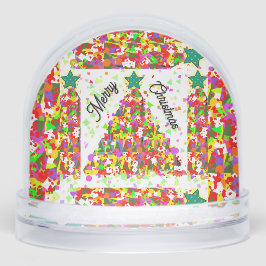 Kerstboom  sneeuwbol