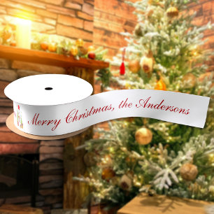 Kerstboom Sneeuwman Cadeaus Persoonlijk Lint