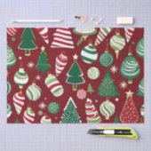 kerstboom snoep ornamenten tissue papier (Craft)
