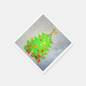 kerstboom Snoep Servet (Hoek)