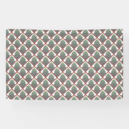 kerstboom spandoek (Horizontaal)