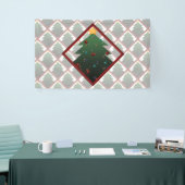 kerstboom spandoek (Beurs)