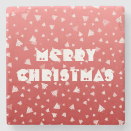 kerstboom stenen onderzetter