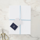 Kerstboom ster van David Cadeaulabel (Met Touw)