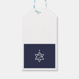 Kerstboom ster van David Cadeaulabel