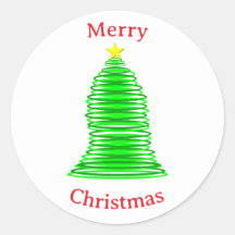 Kerstboom Sticker