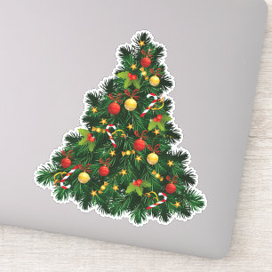 kerstboom sticker