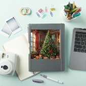 kerstboom sticker (iPad Cover)